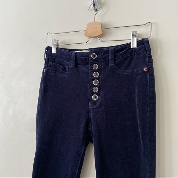 Anthropologie “Pilcro” High Rise Skinny Corduroy Button Front Pants (Siz… - Picture 5 of 8